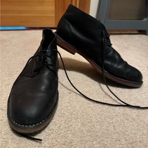 Cole Haan Black Leather Chukka Boots